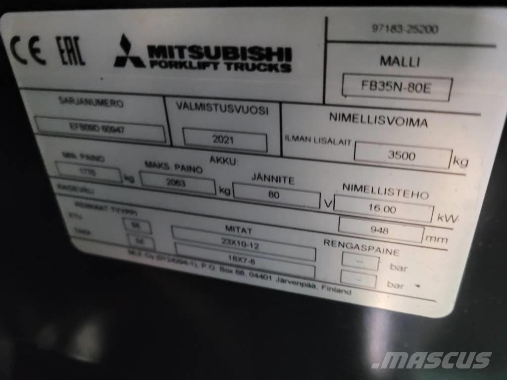 Mitsubishi FB 35 N Elektritõstukid