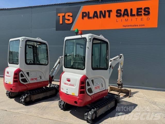 Takeuchi TB 216 Miniekskavaatorid < 7 t