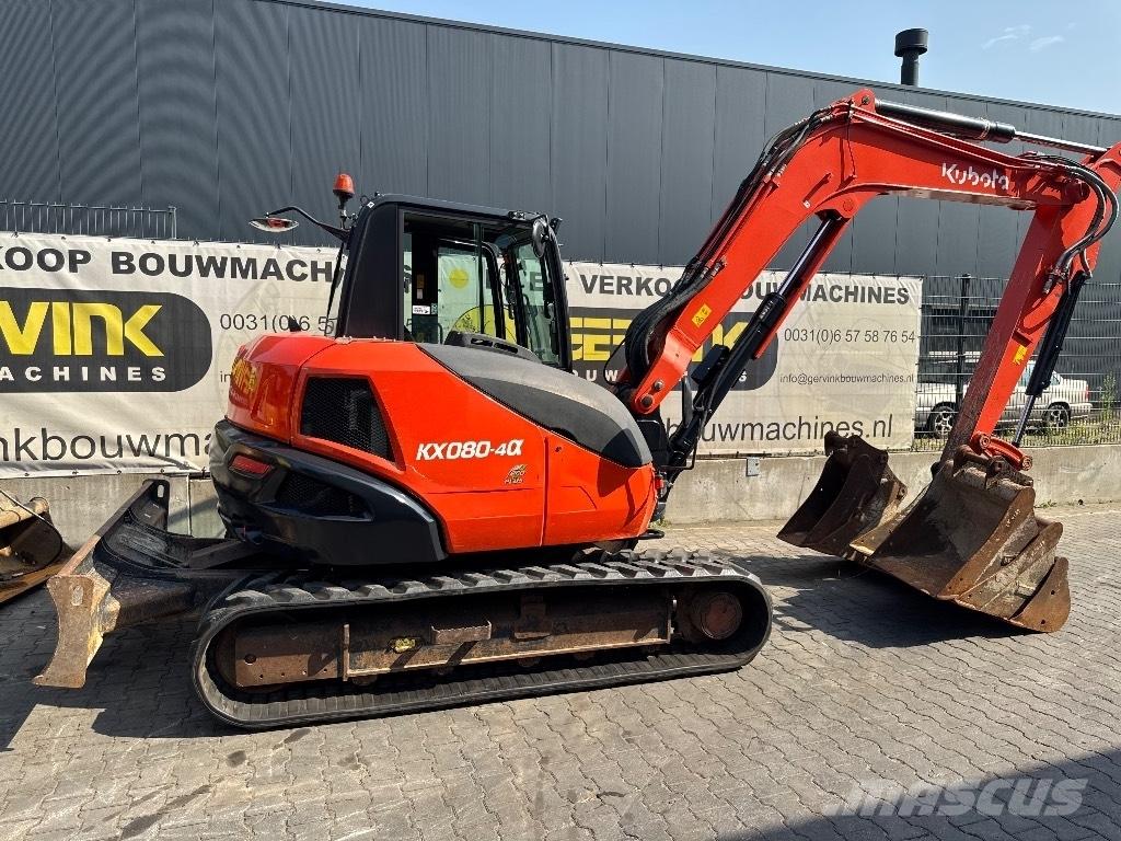 Kubota KX 80-4 Väikeekskavaatorid 7t-12t
