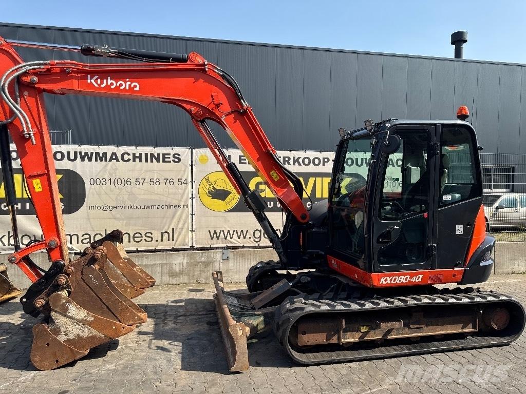 Kubota KX 80-4 Väikeekskavaatorid 7t-12t