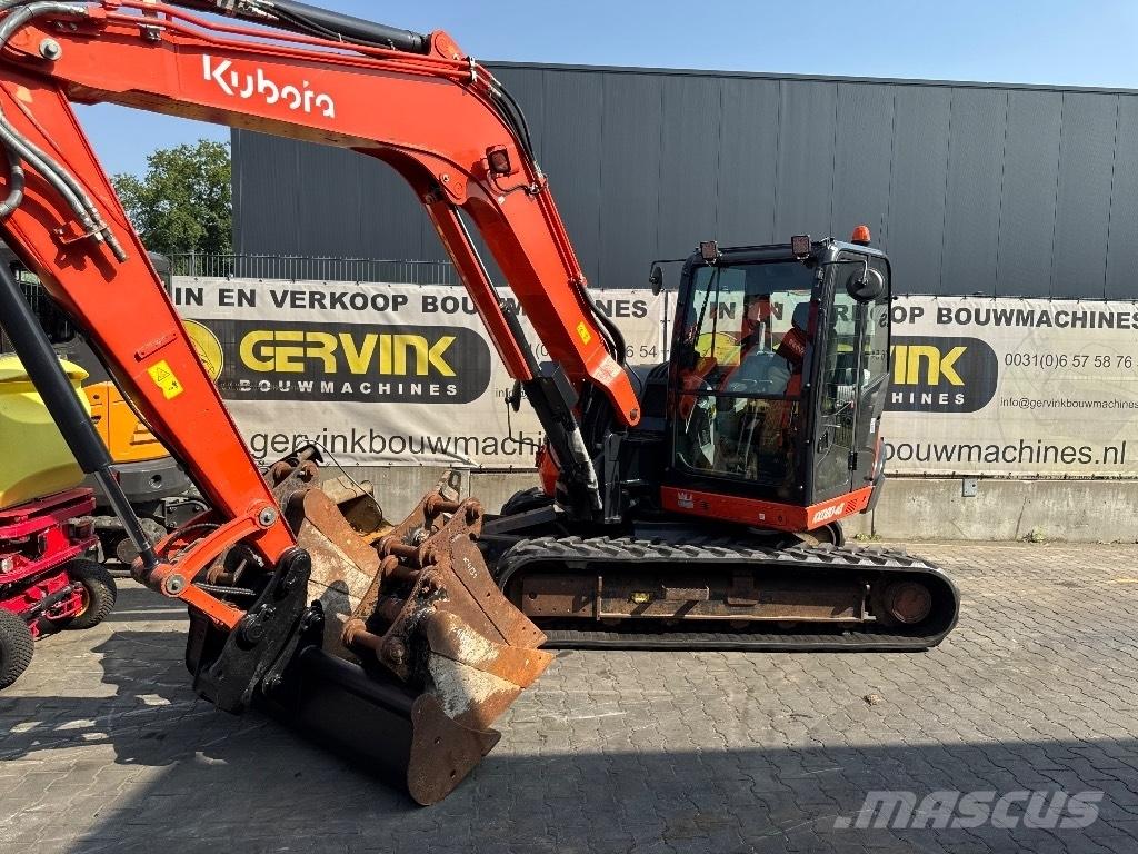 Kubota KX 80-4 Väikeekskavaatorid 7t-12t