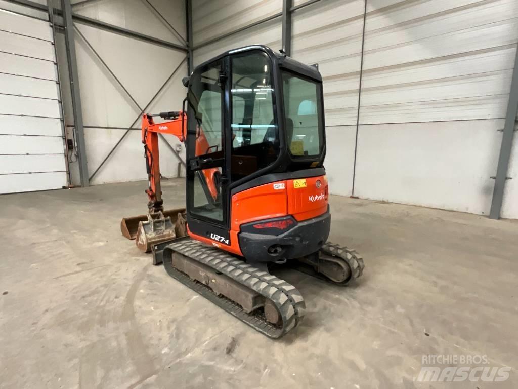 Kubota U 27-4 Miniekskavaatorid < 7 t