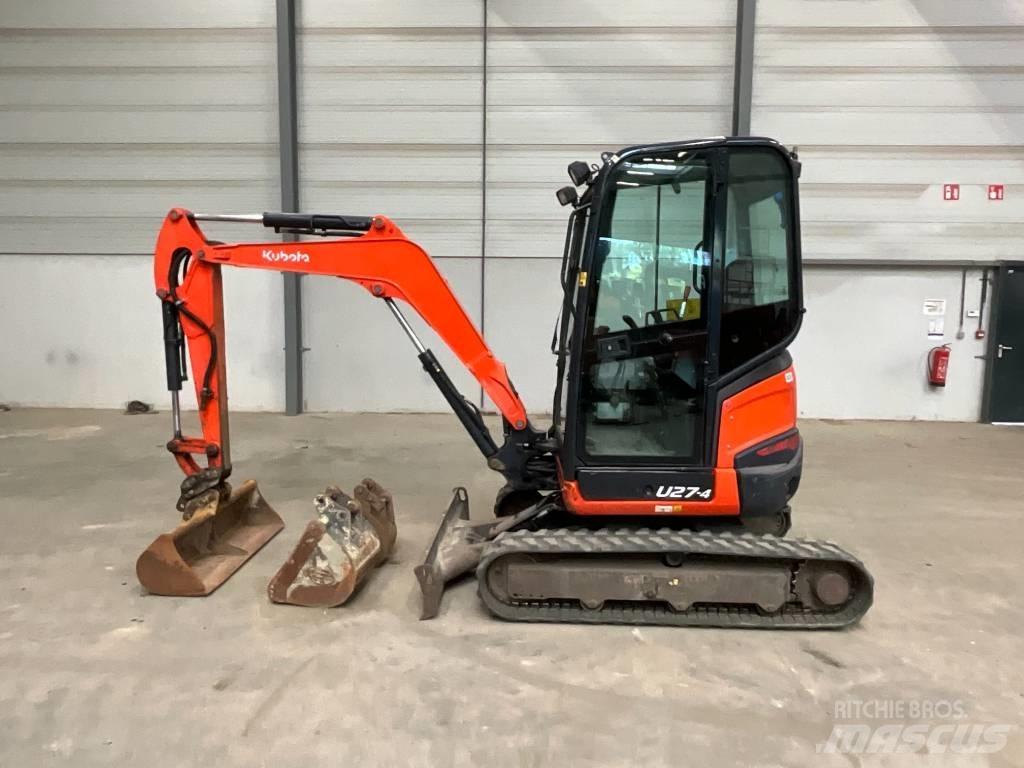 Kubota U 27-4 Miniekskavaatorid < 7 t
