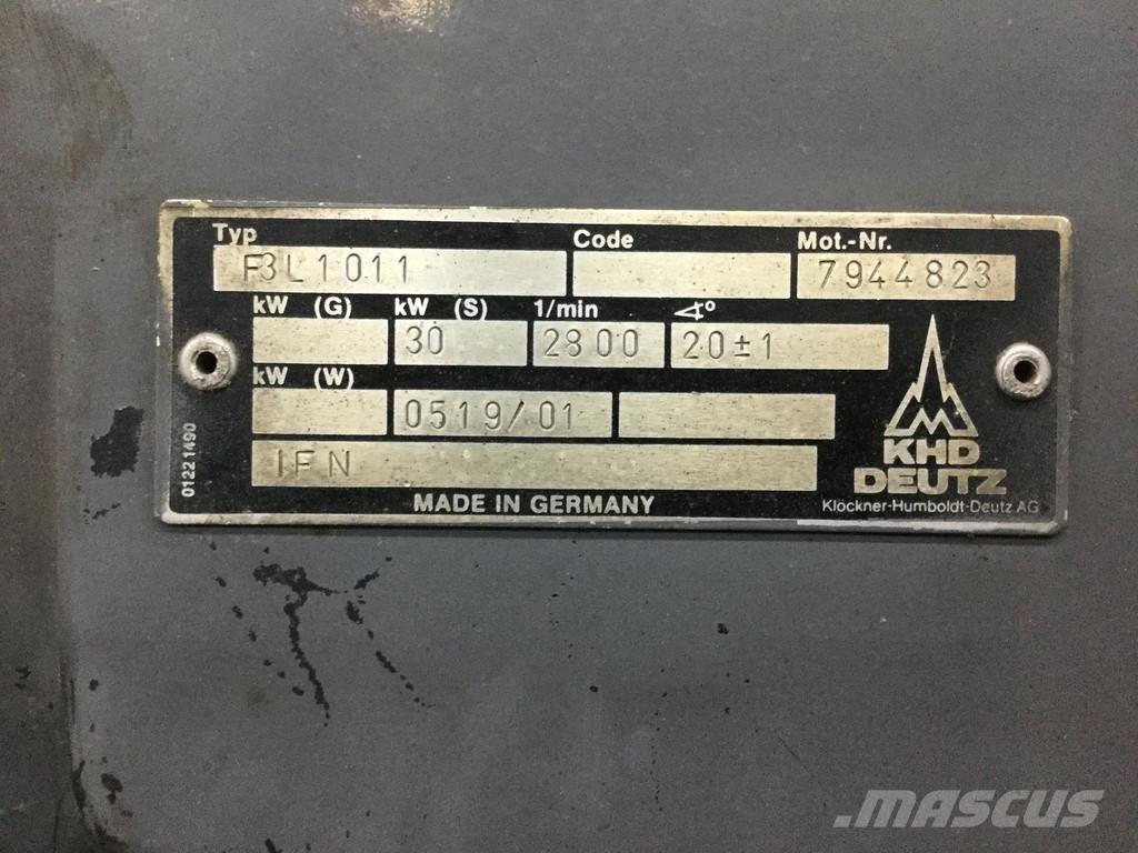 Deutz F3L1011 USED Mootorid