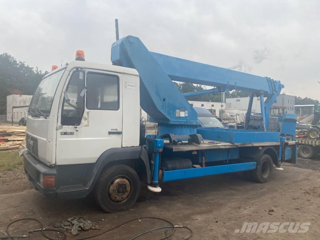 MAN 8.163 Kraanaga veokid
