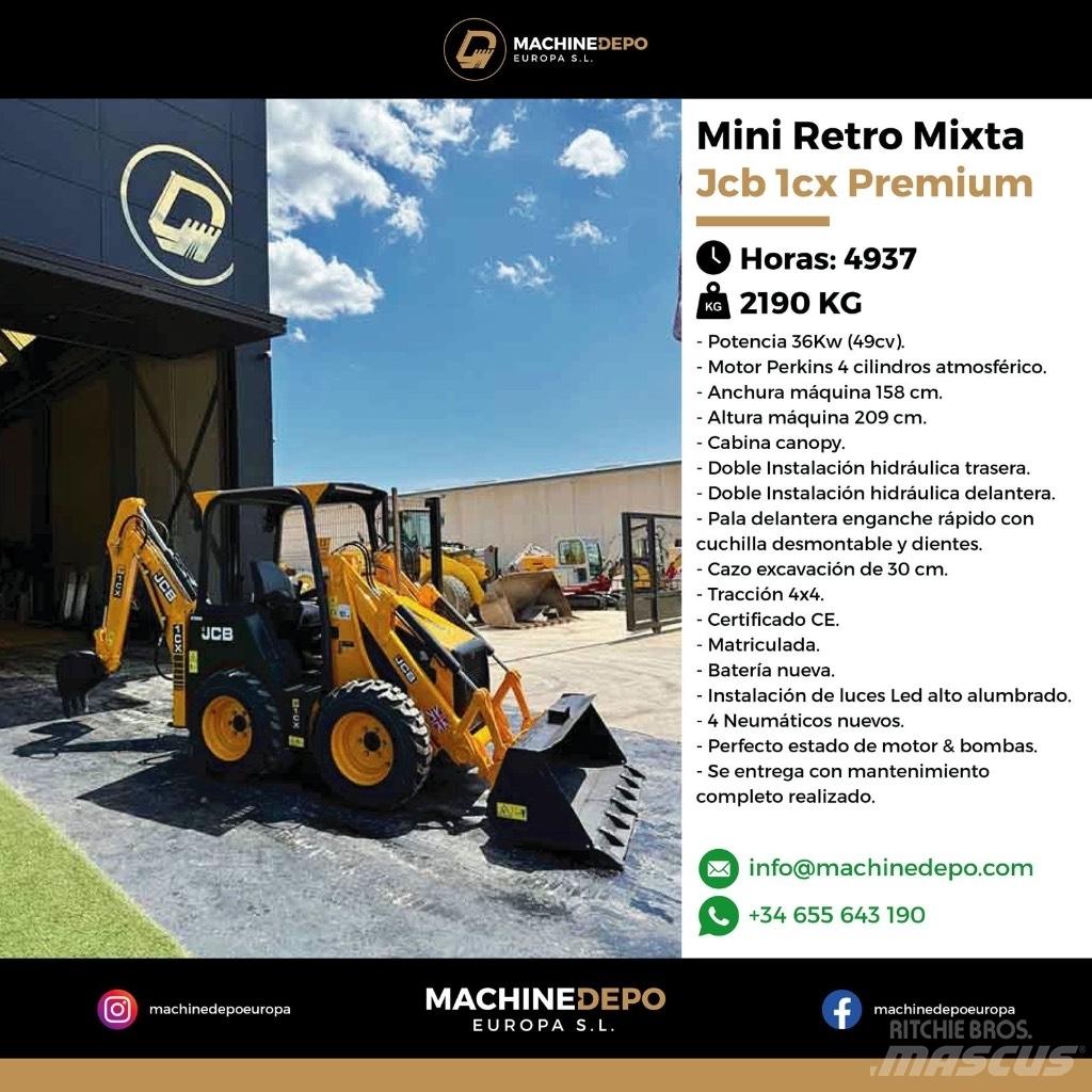 JCB 1 CX Ekskavaatorlaadurid