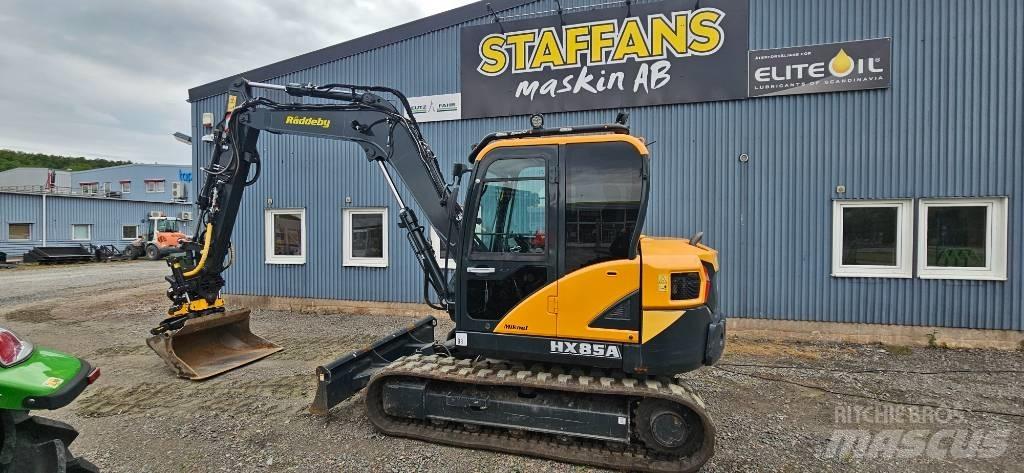 Hyundai HX 85 A Väikeekskavaatorid 7t-12t