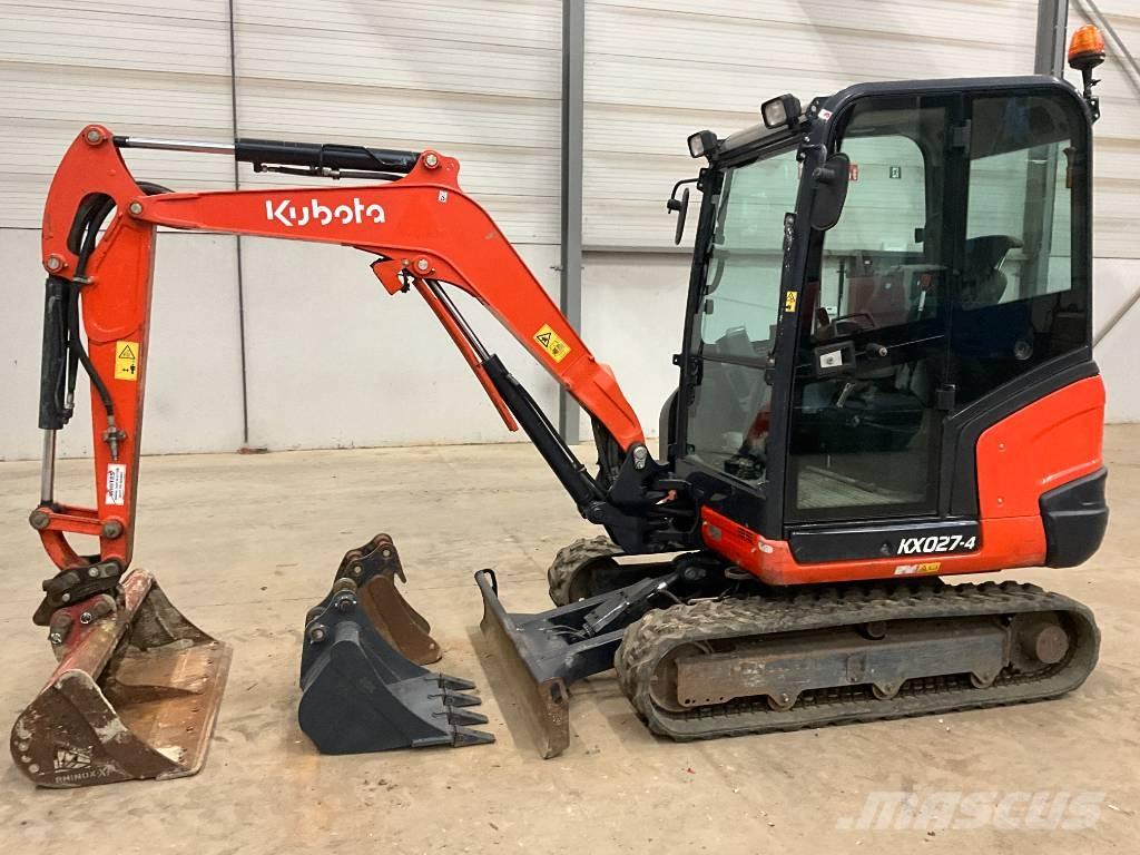 Kubota KX 027-4 Miniekskavaatorid < 7 t