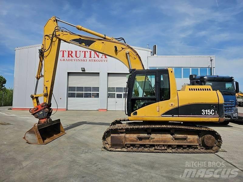 CAT 315 C Roomikekskavaatorid