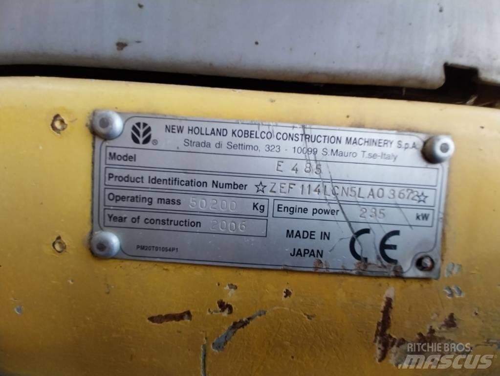 New Holland E 485 Roomikekskavaatorid