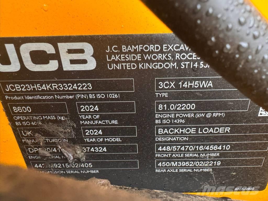 JCB 3 CX Ekskavaatorlaadurid