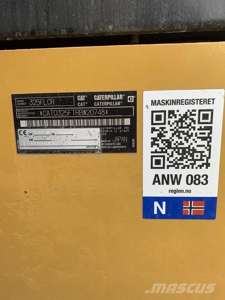 CAT 325F Muud ekskavaatorid