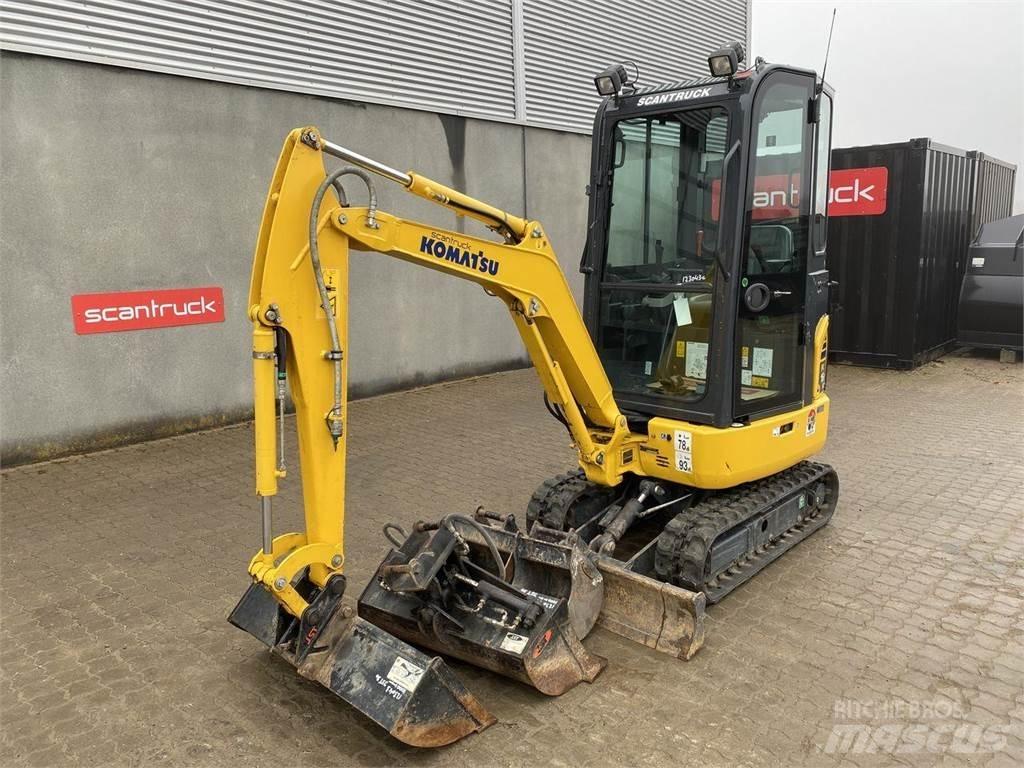 Komatsu PC16R-3 Ratasekskavaatorid