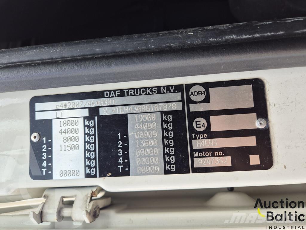 DAF XF 460 FT Sadulveokid