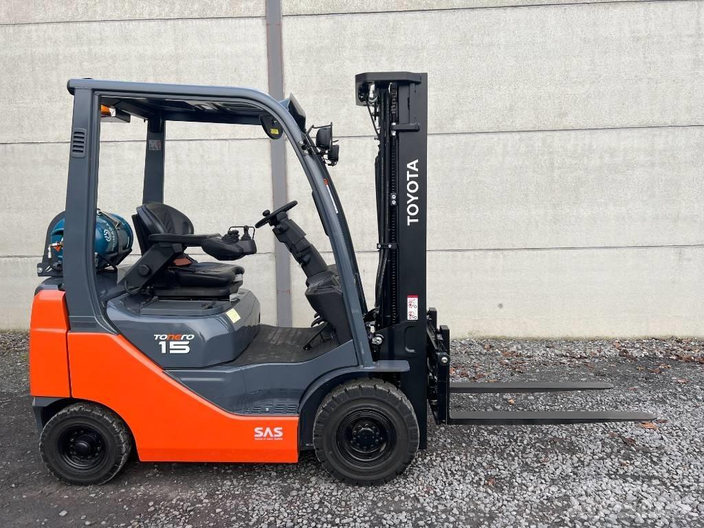 Toyota 02-8 FGF 15 Gaasitõstukid
