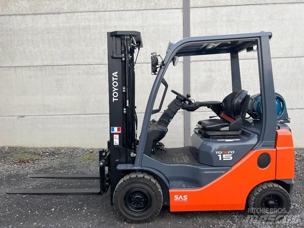 Toyota 02-8 FGF 15 Gaasitõstukid