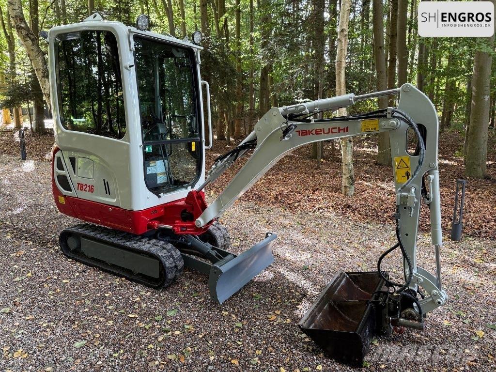 Takeuchi TB 216 Miniekskavaatorid < 7 t