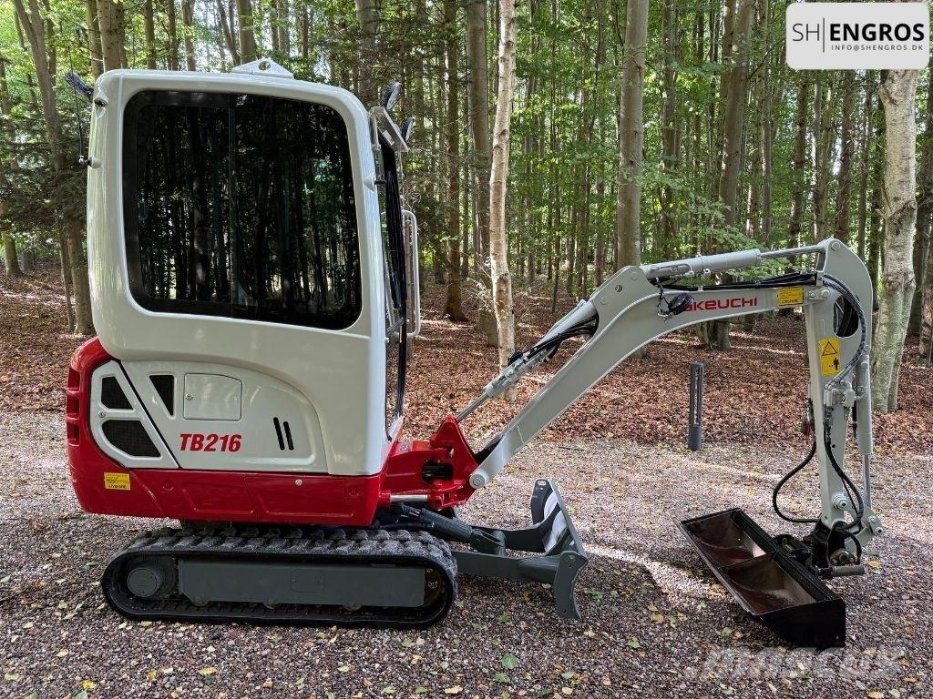Takeuchi TB 216 Miniekskavaatorid < 7 t