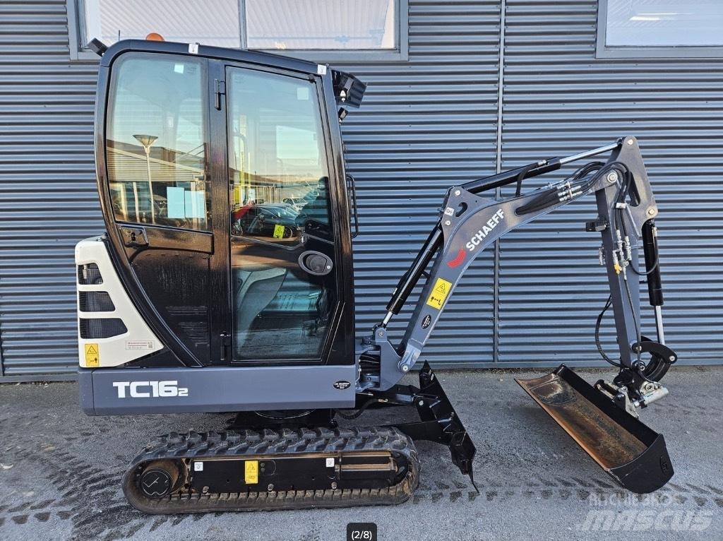Terex tc16-2 Miniekskavaatorid < 7 t