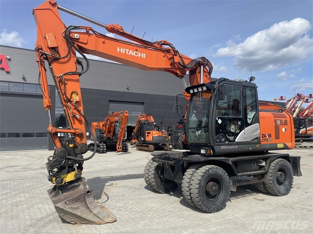 Hitachi ZX 170 W-5 B Ratasekskavaatorid