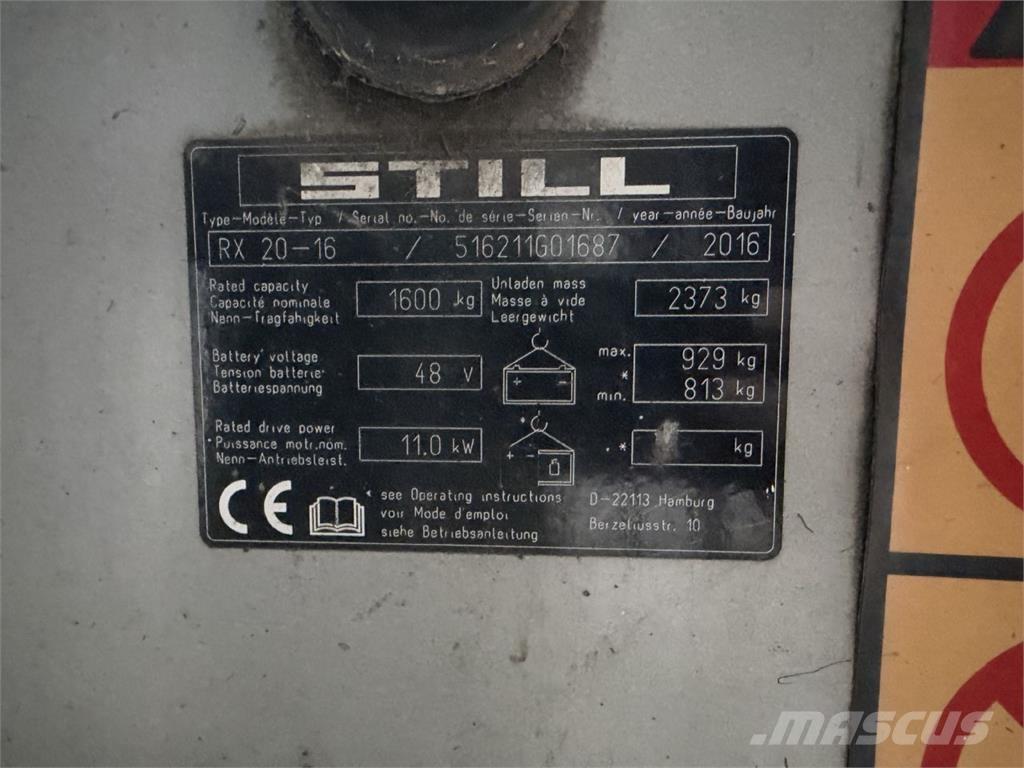 Still RX20-16 Elektritõstukid