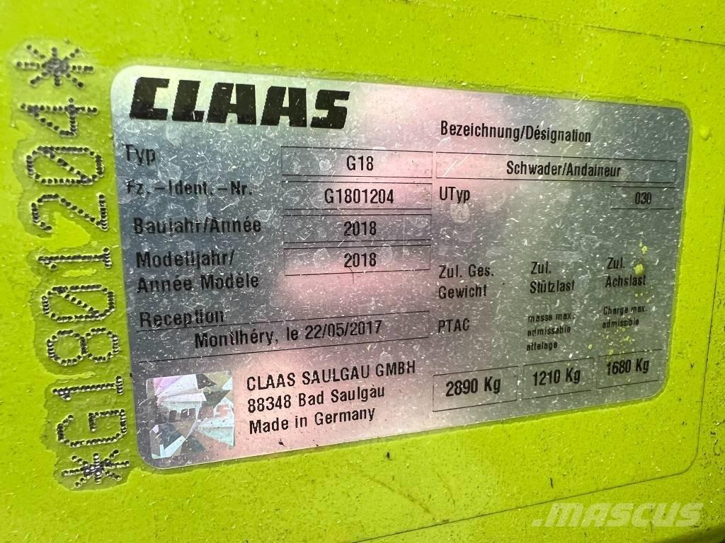 CLAAS Liner 1900 Vaalutid