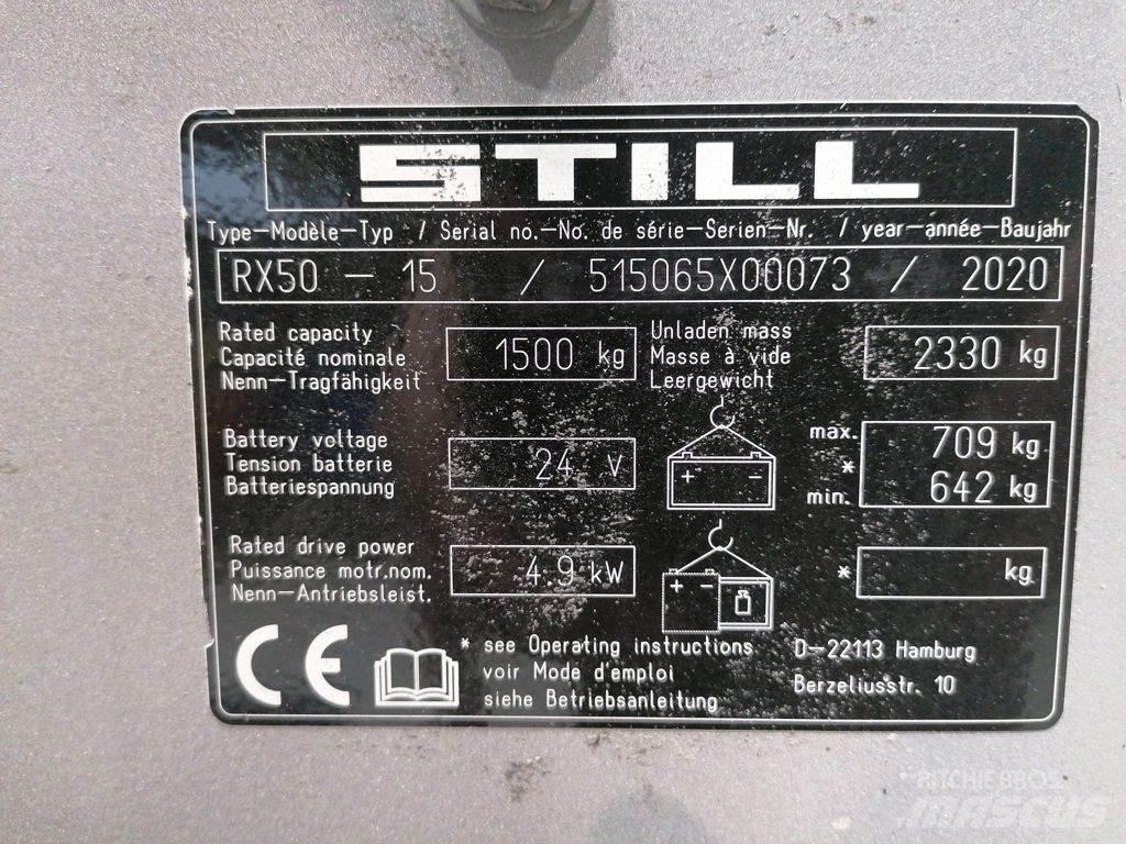 Still RX50-15 Elektritõstukid