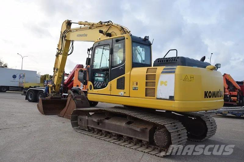 Komatsu PC160 LC8 Roomikekskavaatorid