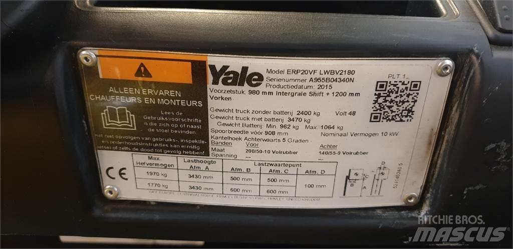 Yale ERP20VF 2014 Elektritõstukid