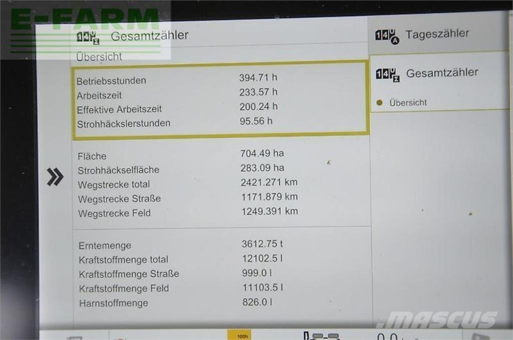 CLAAS trion 730 Teraviljakombainid