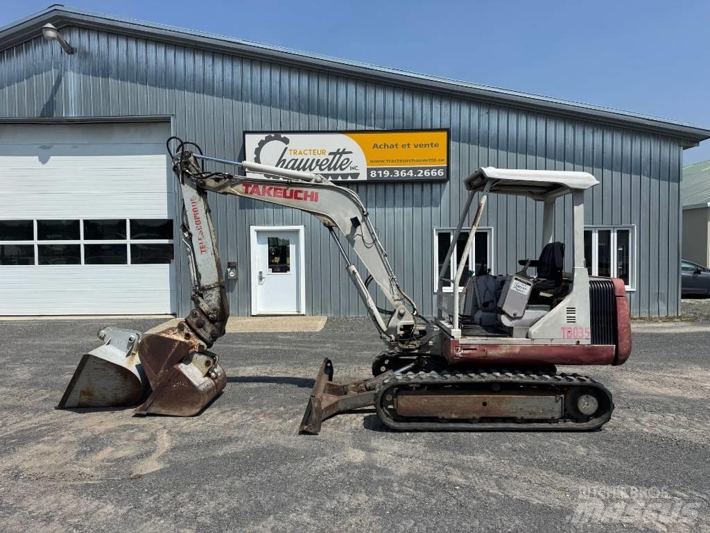 Takeuchi TB 035 Miniekskavaatorid < 7 t
