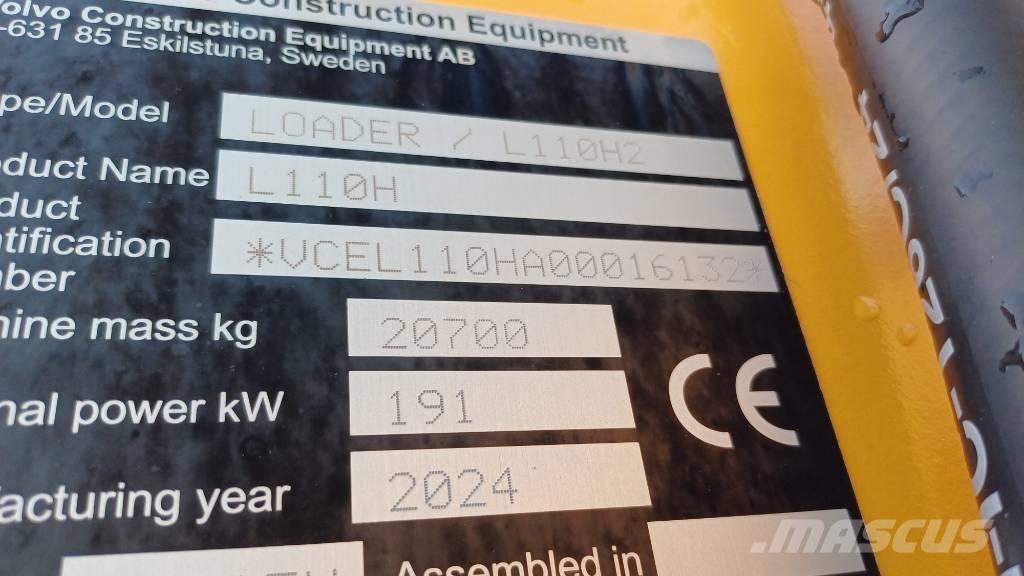 Volvo L 110 H Rataslaadurid