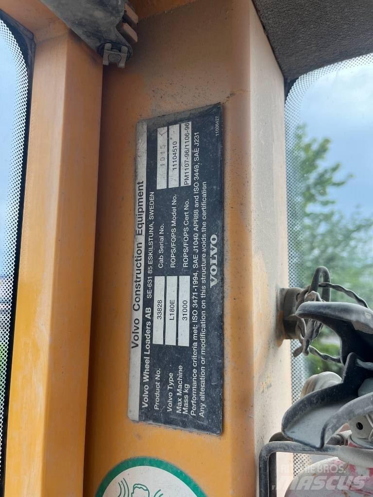 Volvo L 180 E Rataslaadurid