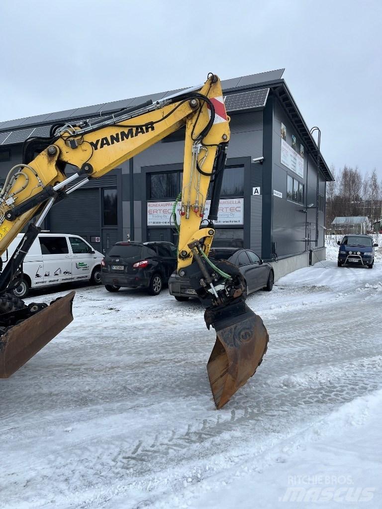 Yanmar B 95 W Ratasekskavaatorid