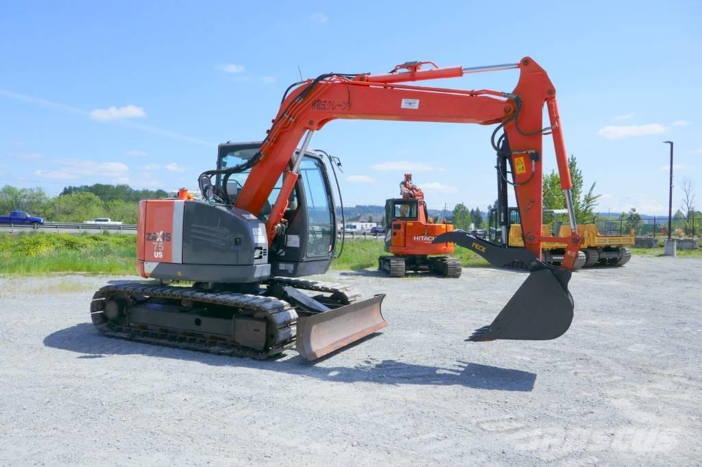 Hitachi ZX75US-3 Roomikekskavaatorid