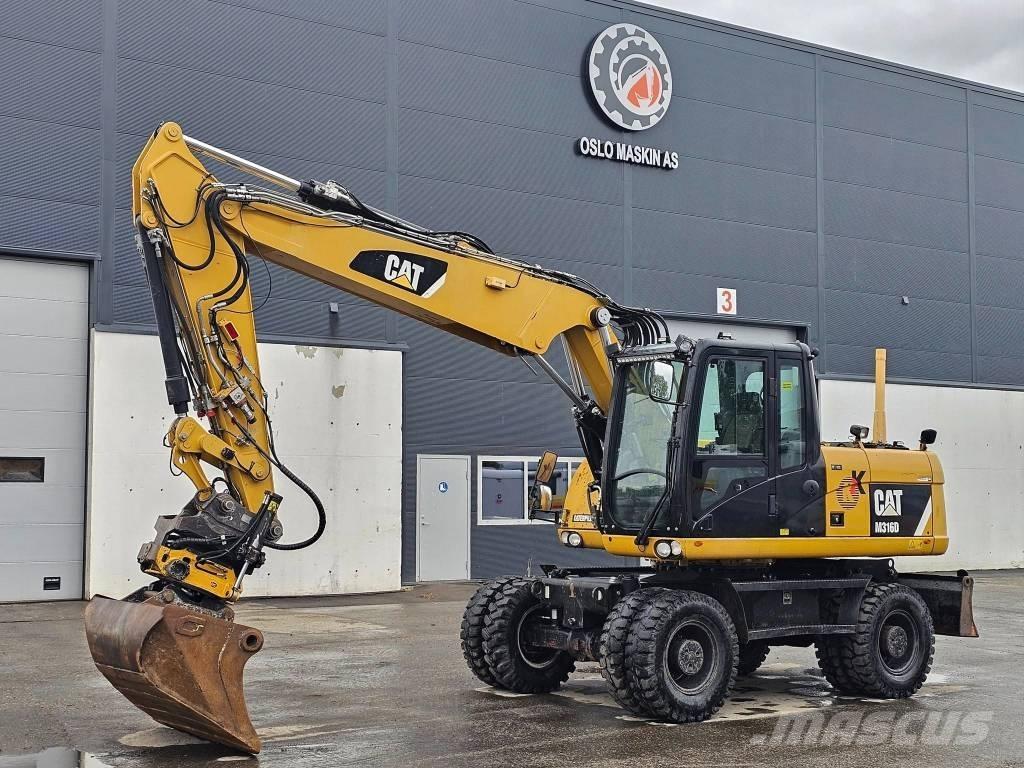 CAT M 316 D Ratasekskavaatorid