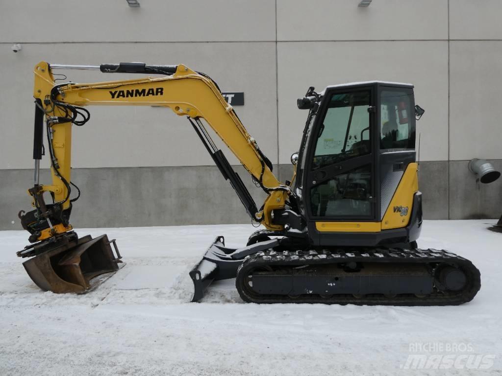 Yanmar Vio 80-1A Väikeekskavaatorid 7t-12t