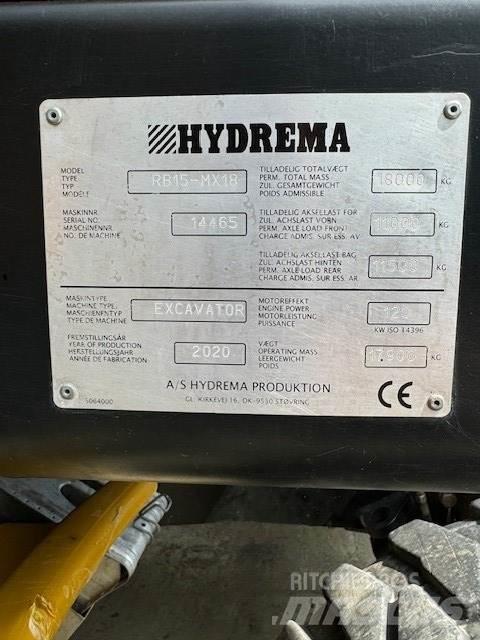 Hydrema MX18T4 Ratasekskavaatorid