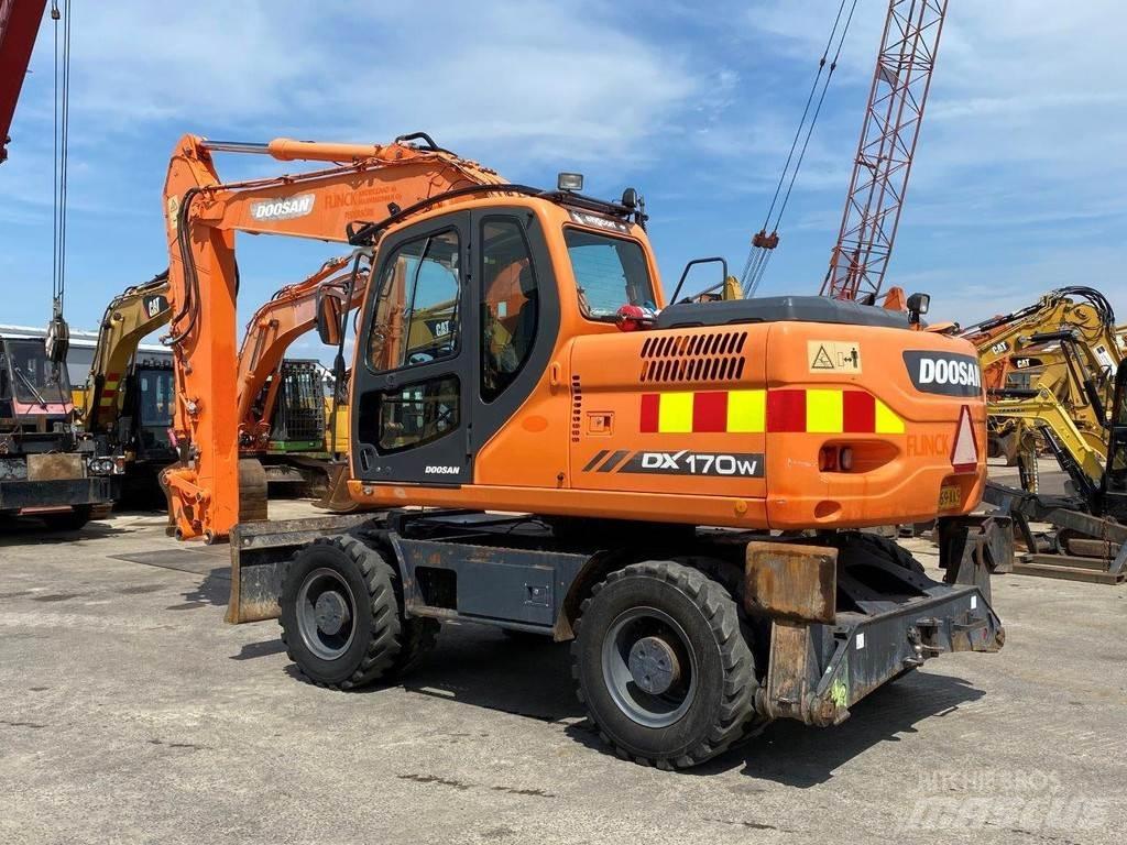 Doosan DX170W NVT Ratasekskavaatorid