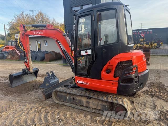Kubota KX 101-3 Miniekskavaatorid < 7 t