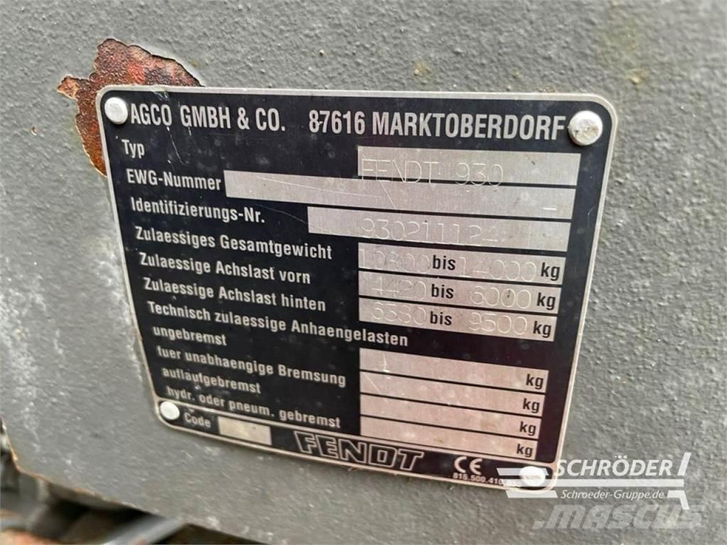 Fendt 930 VARIO Traktorid