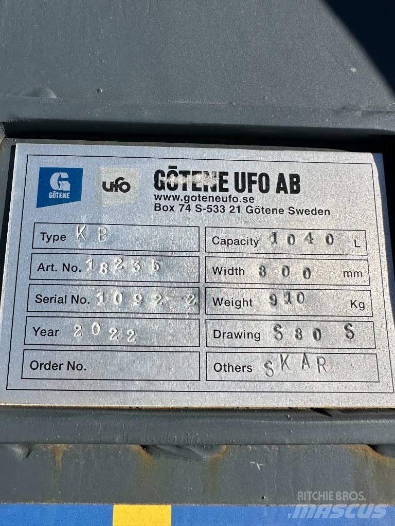 UFO KB-S80 Roomikekskavaatorid