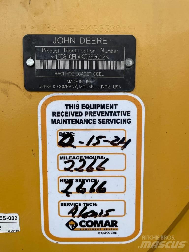 John Deere 310L EP Ekskavaatorlaadurid