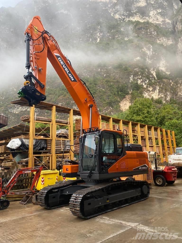 Develon DX 210 NLC-7 Roomikekskavaatorid