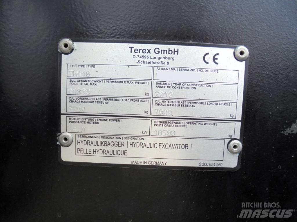 Terex Schaeff TW 110 Ratasekskavaatorid
