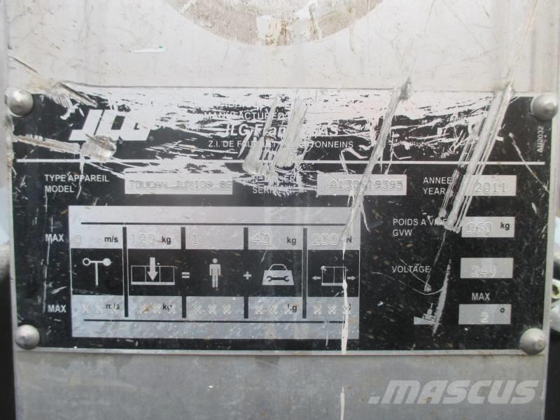 JLG Toucan Junior 8 Vertikaalsed mast tõstukid