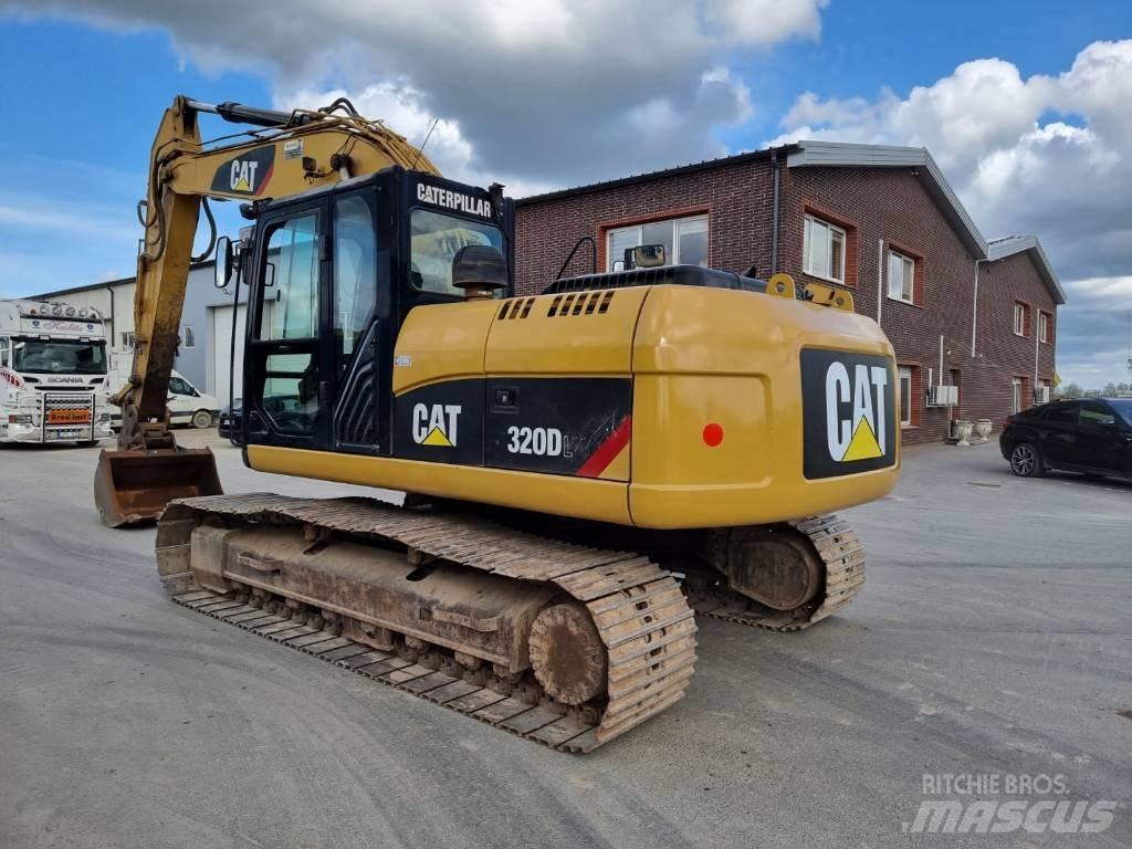 CAT 320 D II Roomikekskavaatorid