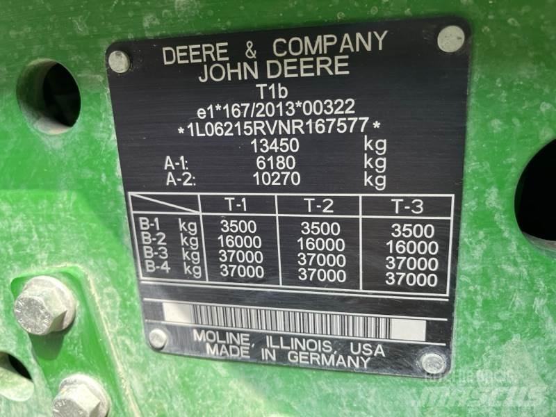 John Deere 6R215 Traktorid