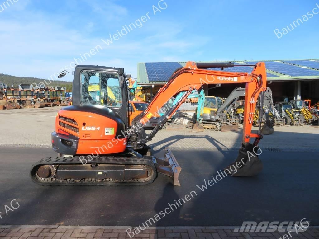 Kubota U 55-4 Miniekskavaatorid < 7 t