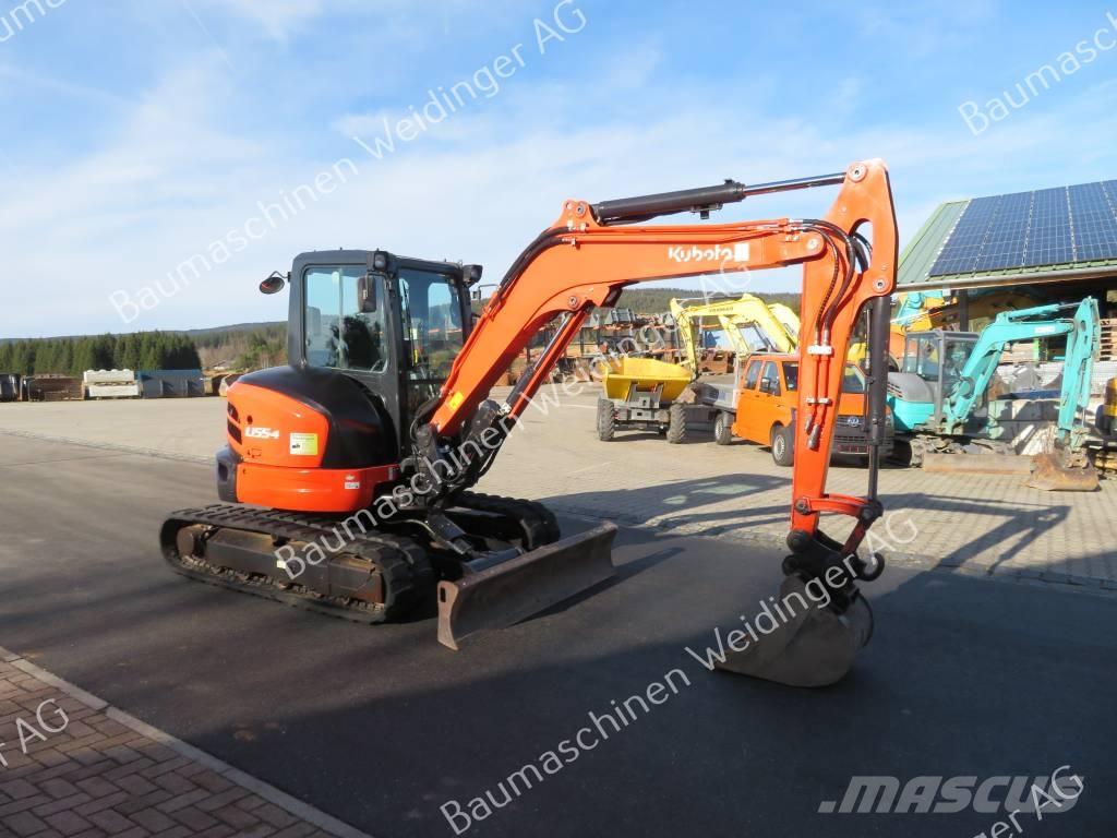 Kubota U 55-4 Miniekskavaatorid < 7 t